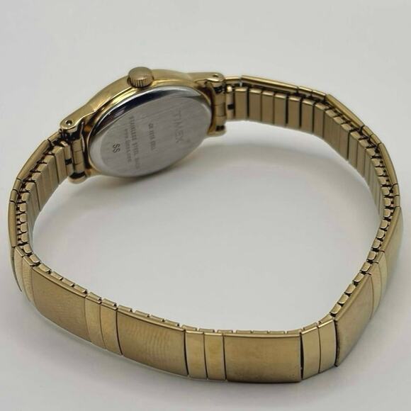 Gold Oval Timex Watch - Picture 4 of 4